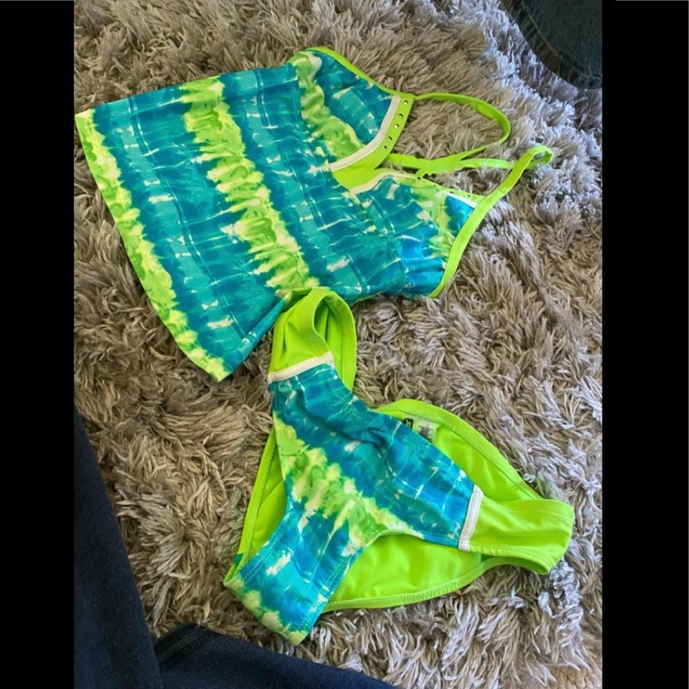 Girls tankini suit size 16 super cute!